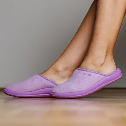DrLuigi® Orthopedic Slippers for Women - Comfortable Medical Footwear Violet drluigi