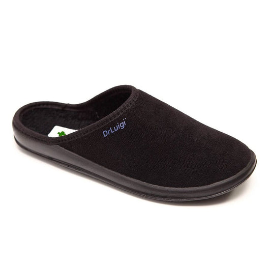 DrLuigi® Orthopedic Slippers for Women - Comfortable Medical Footwear Black