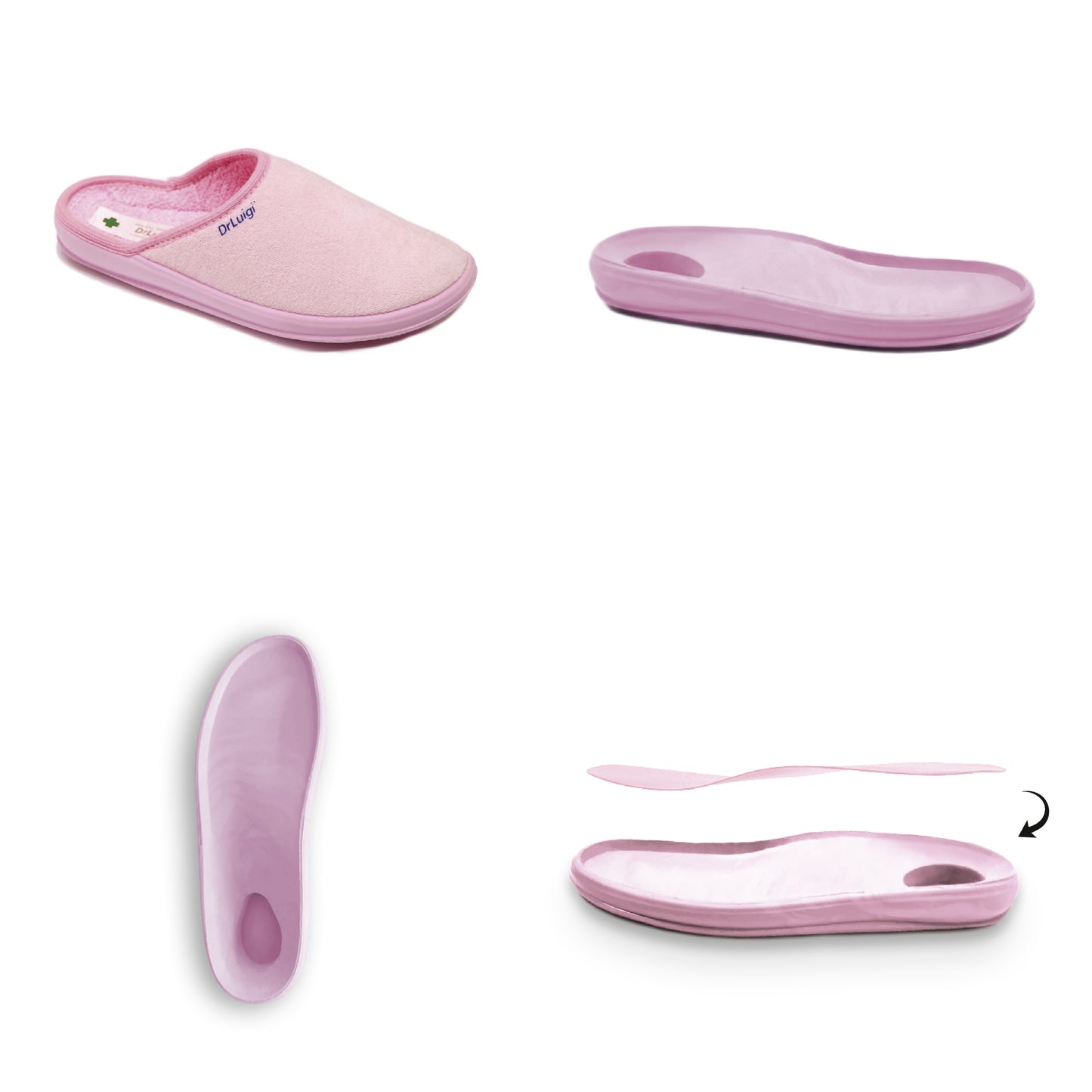 DrLuigi® Heel Pain Relief Shoes - Plantar Fasciitis Support - All-Day Comfort - Pink