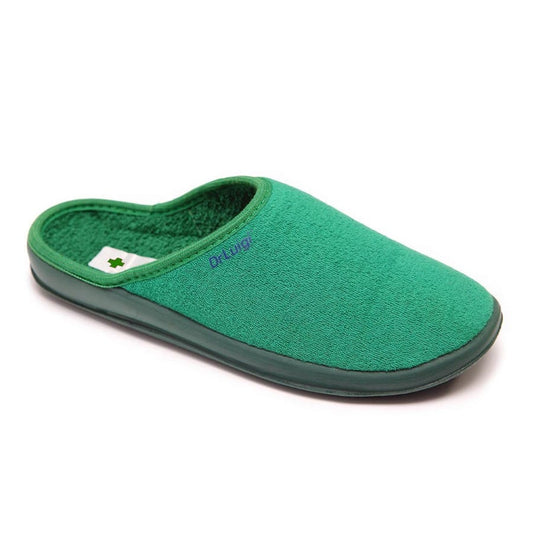 DrLuigi® Orthopedic Slippers for Men - Comfortable Medical Footwear Green