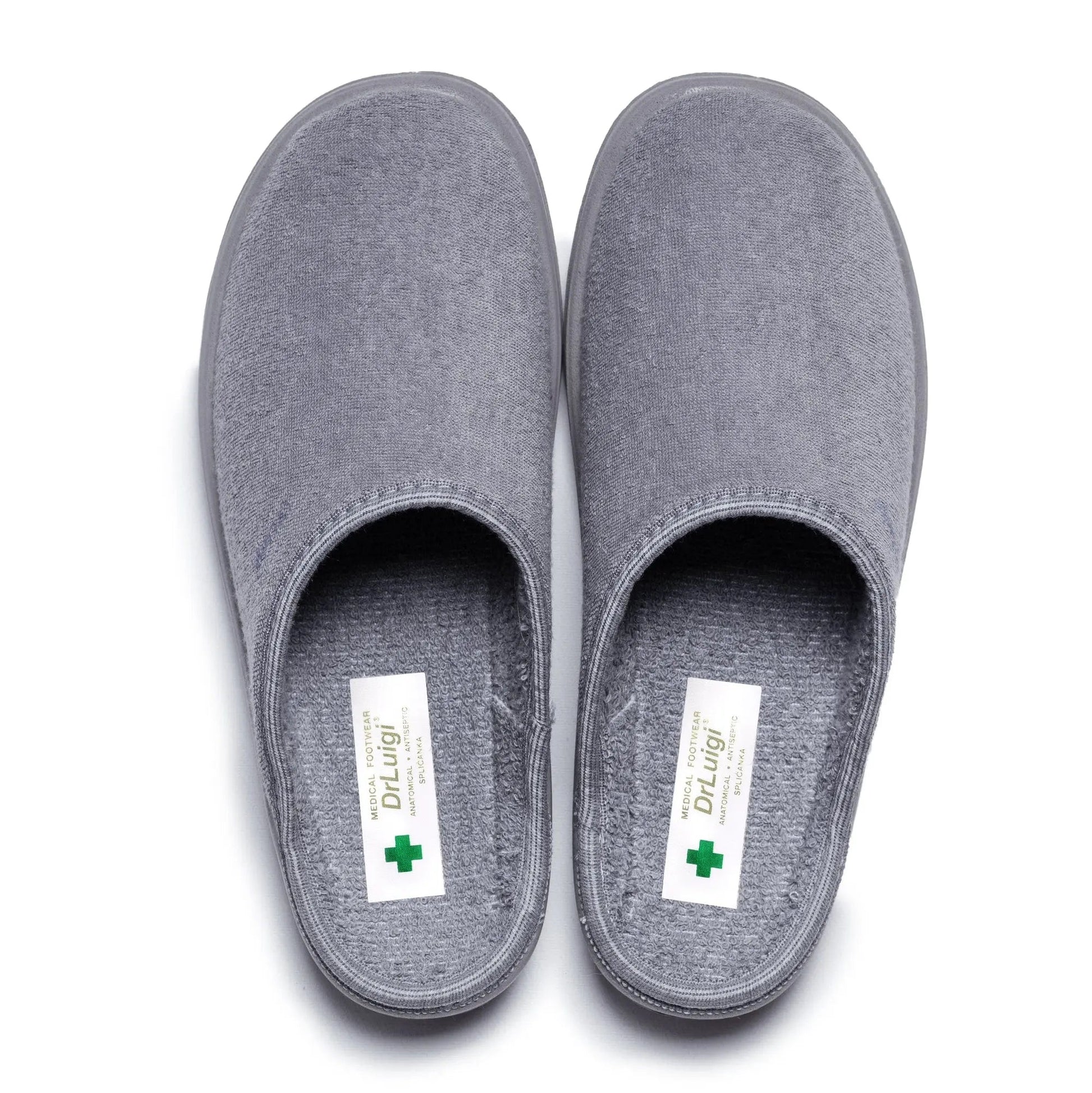 DrLuigi® Orthopedic Slippers for Women - Comfortable Medical Footwear Gray drluigi