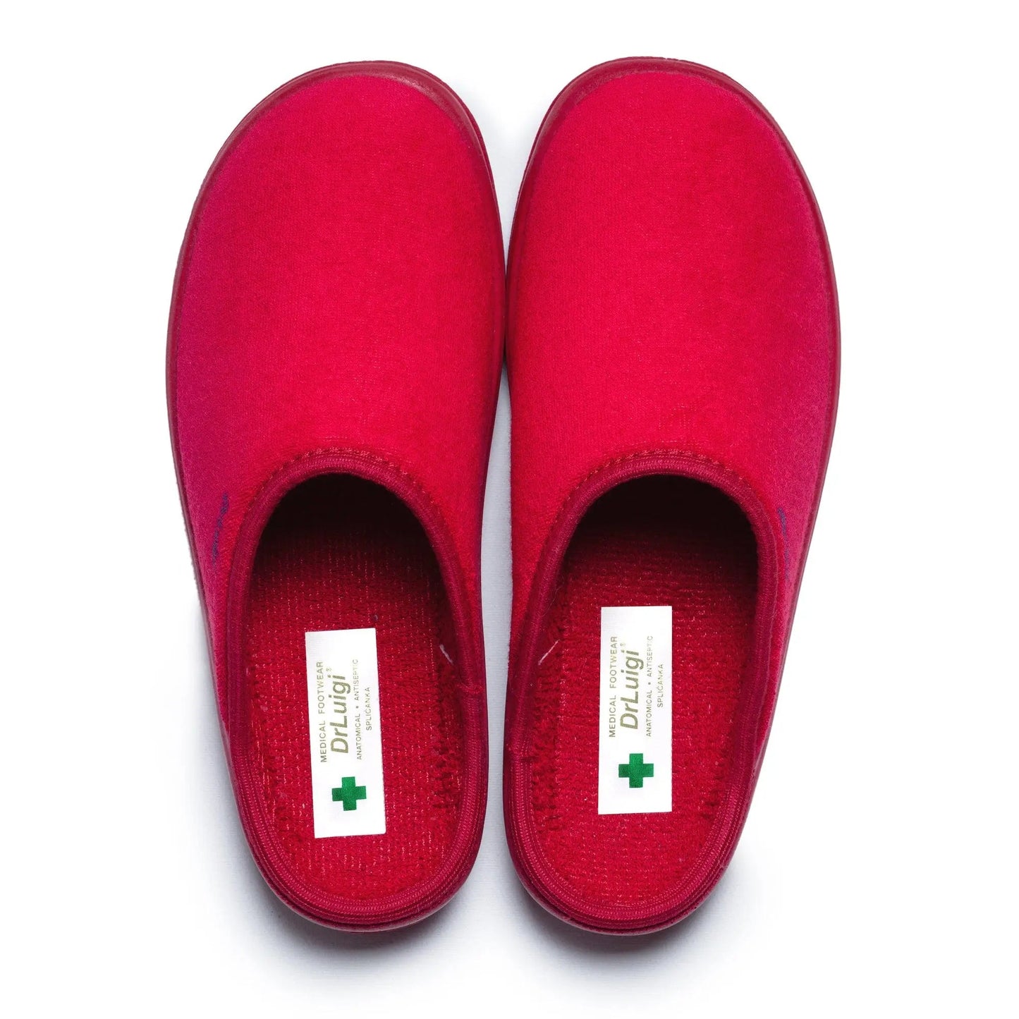 DrLuigi® Orthopedic Slippers for Women - Comfortable Medical Footwear Red drluigi