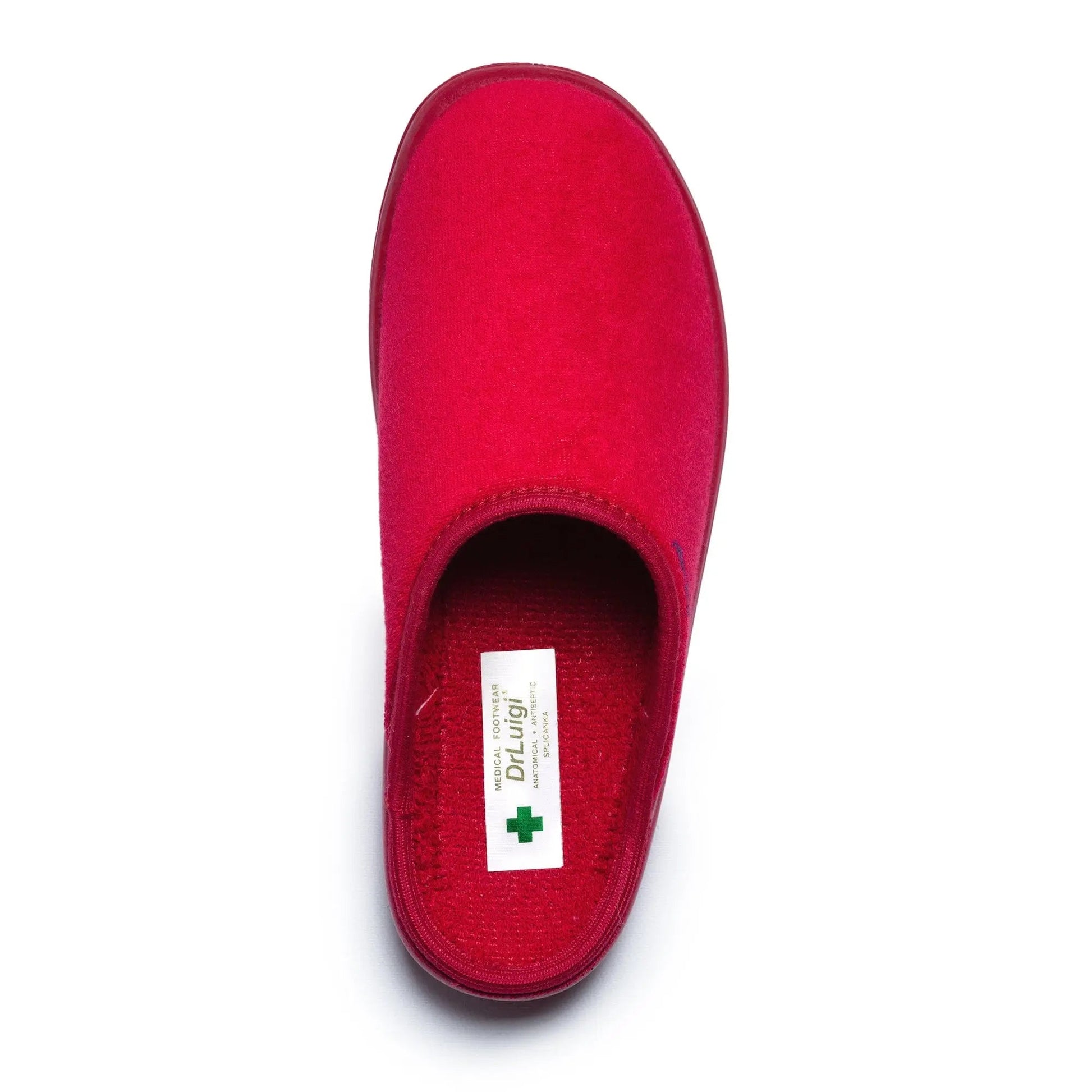 DrLuigi® Orthopedic Slippers for Women - Comfortable Medical Footwear Red drluigi