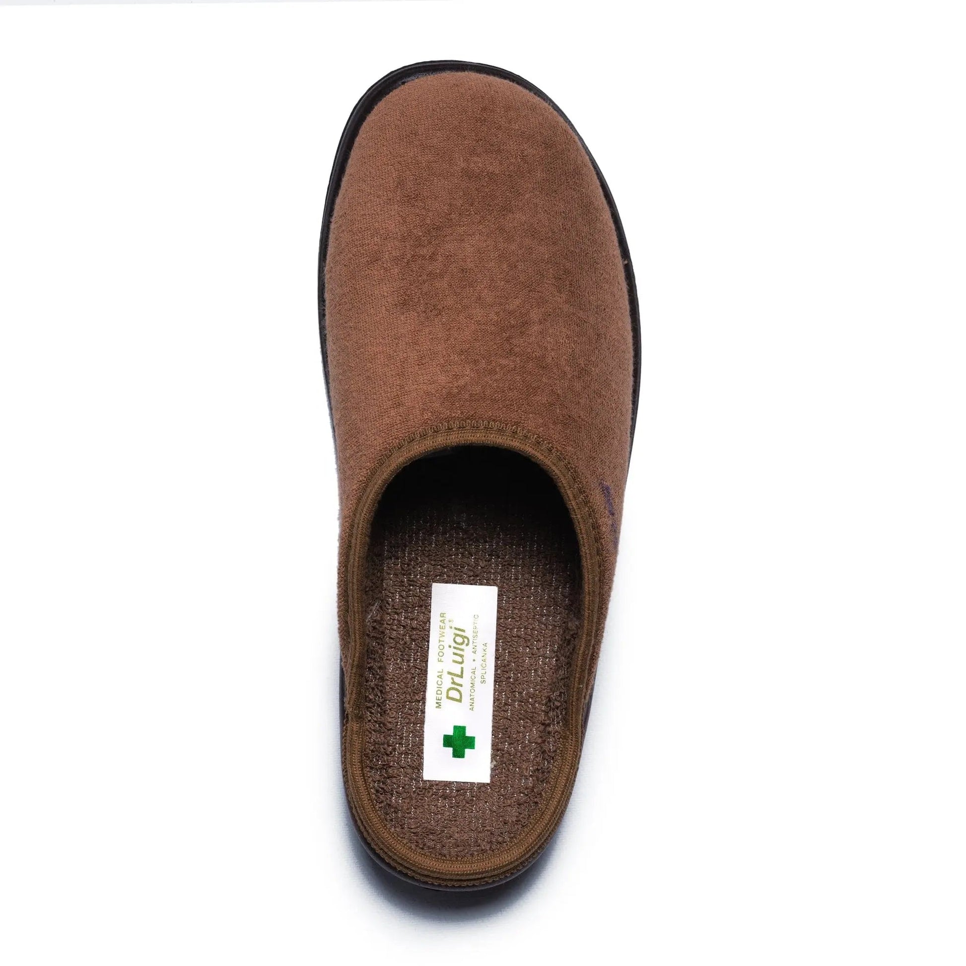 DrLuigi® Orthopedic Slippers for Women - Comfortable Medical Footwear Brown drluigi