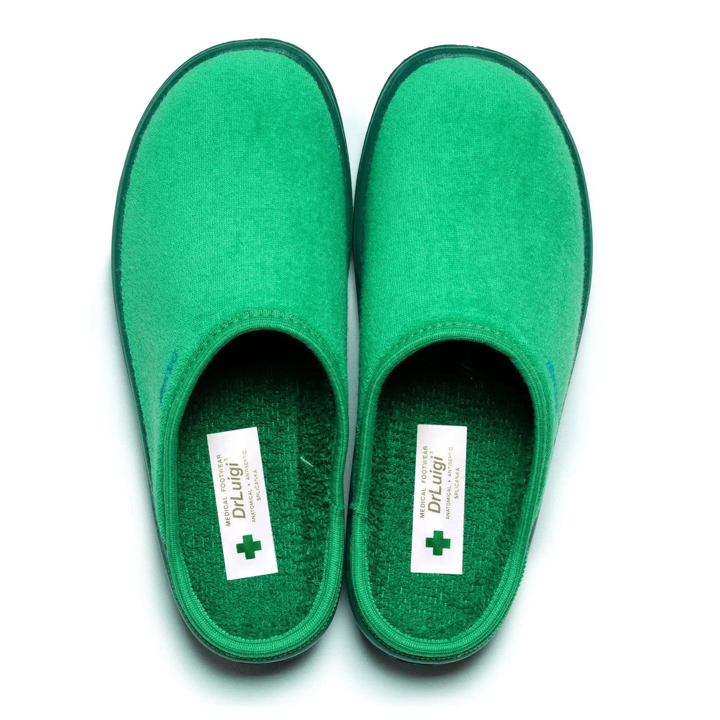 DrLuigi® Orthopedic Slippers for Women - Comfortable Medical Footwear Green drluigi
