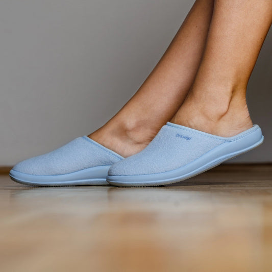 DrLuigi® Orthopedic Slippers for Women - Comfortable Medical Footwear Baby blue drluigi
