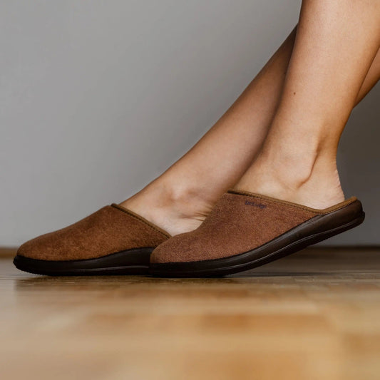 DrLuigi® Orthopedic Slippers for Women - Comfortable Medical Footwear Brown drluigi