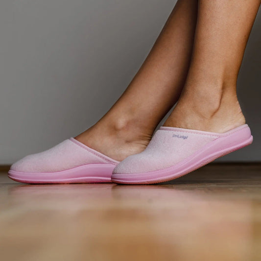 DrLuigi® Orthopedic Slippers for Women - Comfortable Medical Footwear Pink drluigi