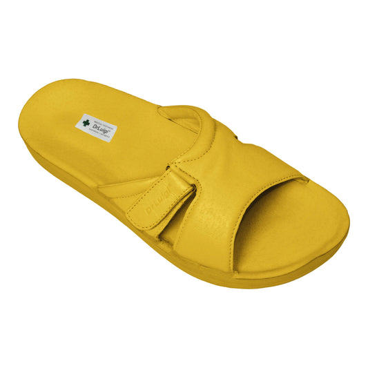 DrLuigi® Orthopedic Sandals for Women - Comfortable Medical Footwear Yellow Leather