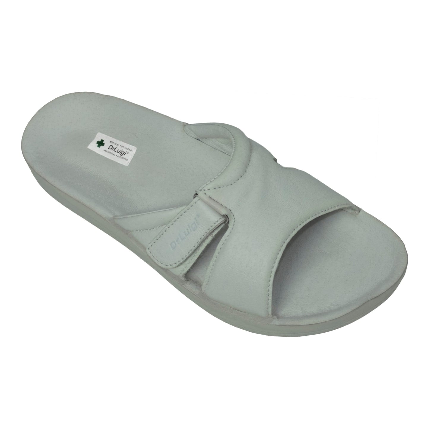 DrLuigi® Orthopedic Sandals for Women - Comfortable Medical Footwear Silver Leather