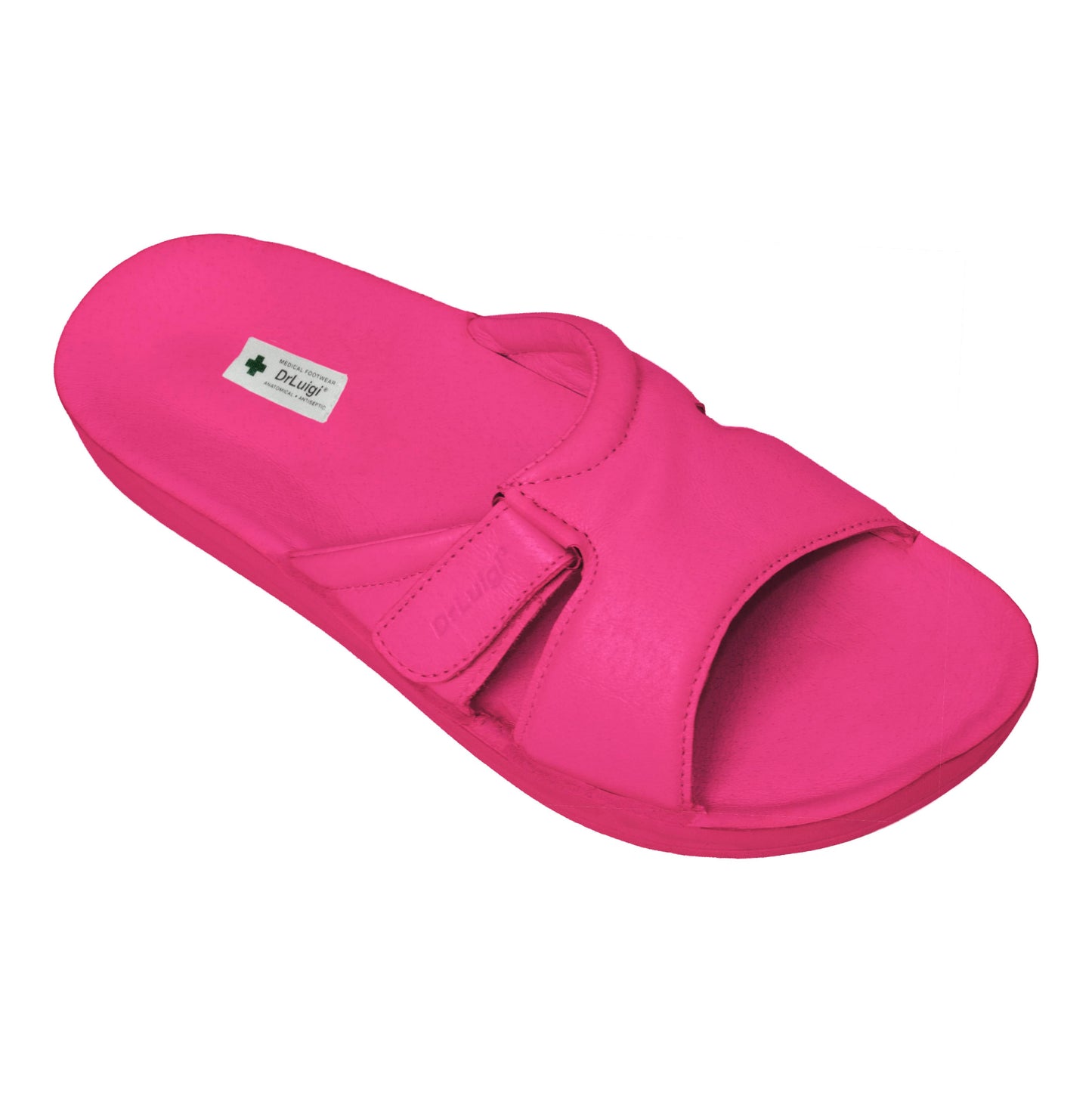 DrLuigi® Orthopedic Sandals for Women - Comfortable Medical Footwear Fuchsia Leather