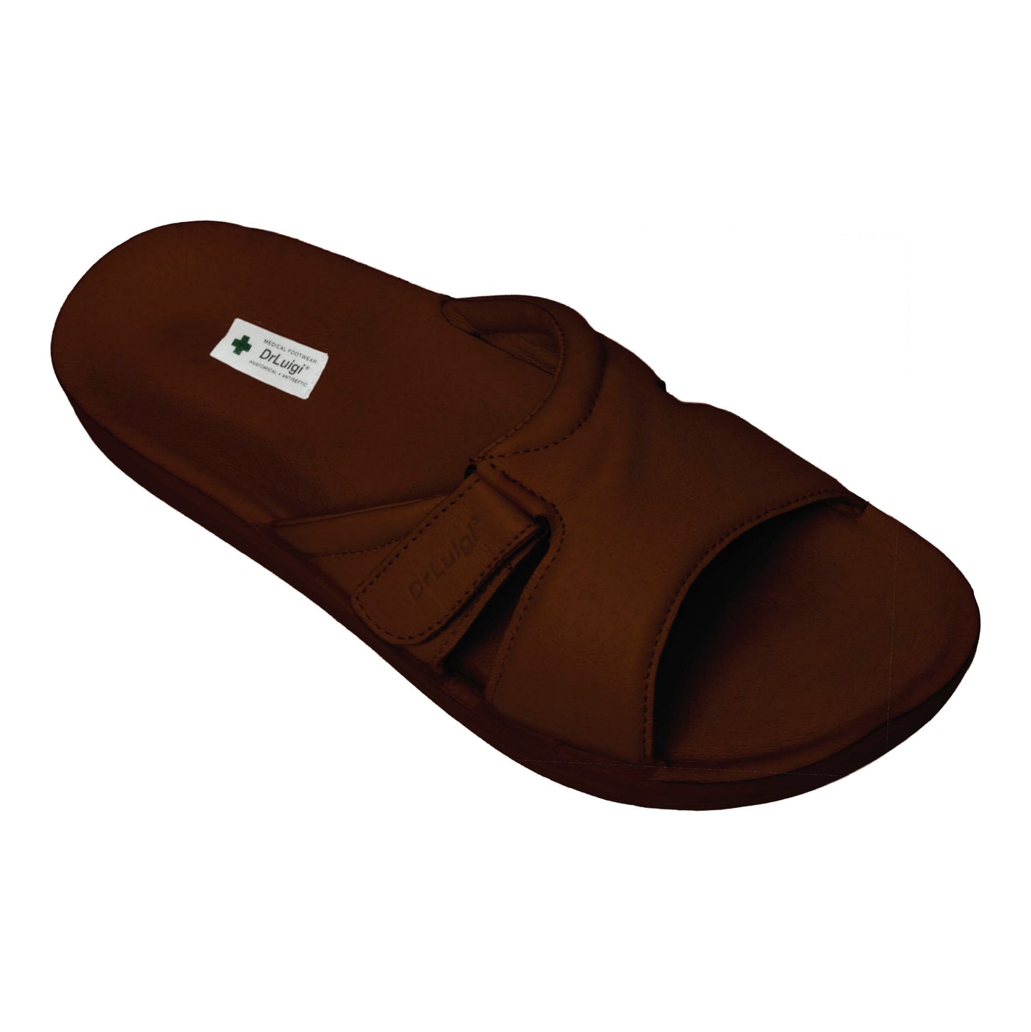 DrLuigi® Orthopedic Sandals for Women - Comfortable Medical Footwear Brown Leather