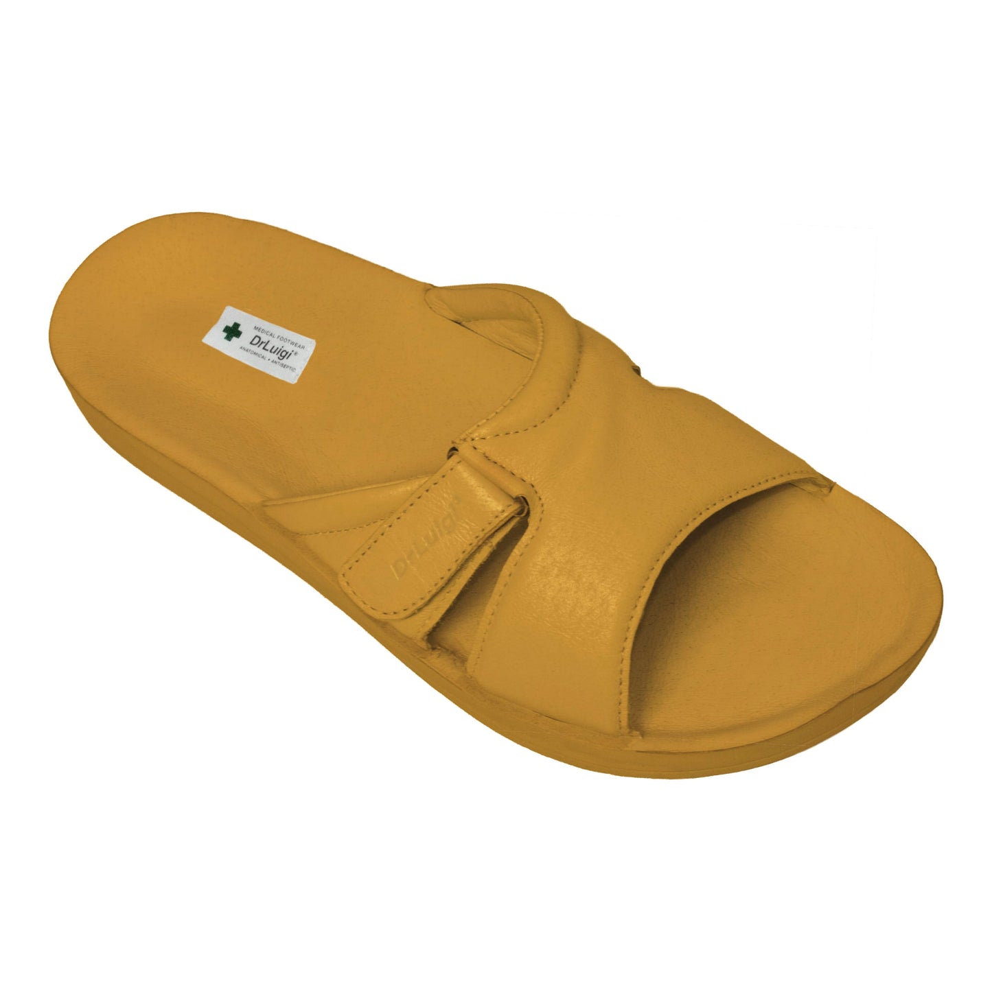 DrLuigi® Orthopedic Sandals for Women - Comfortable Medical Footwear Beige Leather