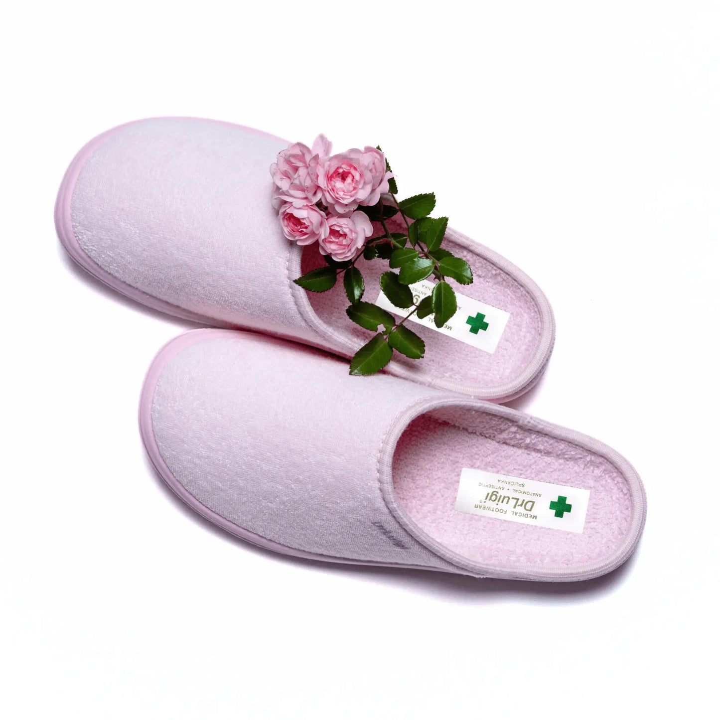DrLuigi® Orthopedic Slippers for Women - Comfortable Medical Footwear Pink drluigi